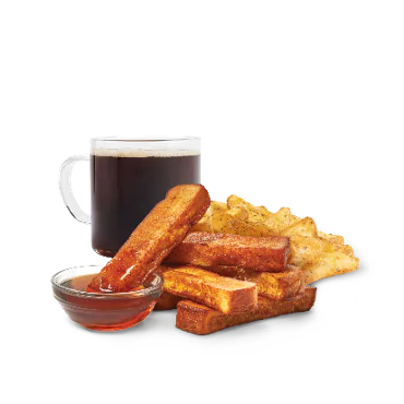 Wendy’s Breakfast Menu 2026 – Prices, Calories & Deals 11 Homestyle French Toast Sticks, 6 PC Combo at Wendy's Breakfast Menu.