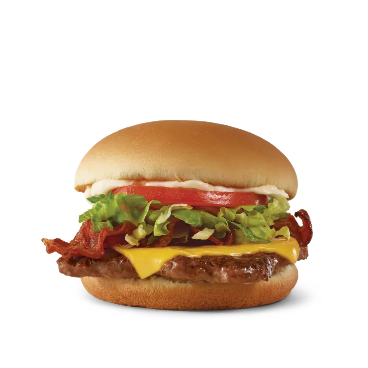 Jr. Bacon Cheeseburger Wendy's Menu Price & Calories 2026 1 Jr. Bacon Cheeseburger at Wendy's Menu.