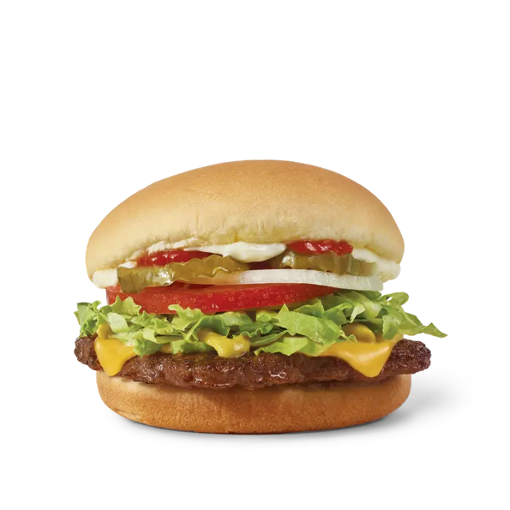 Jr. Cheeseburger Deluxe at Wendy’s Menu Price & Calorie 2026 1 Jr. Cheeseburger Deluxe at Wendy's Menu.